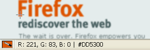 ColorZilla Firefox Eyedroper