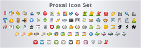 Proxal Icon Set Preview
