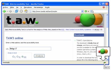 Web Accessibility Test Firefox Extension