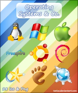 Operating System Icons